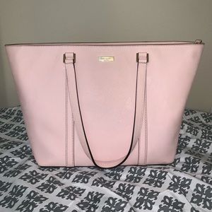 Kate spade large tote bag soft pink
